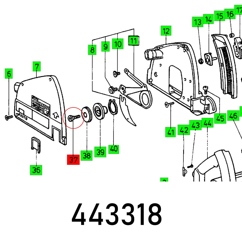 Festool Bolt Blade Cl At 65 E