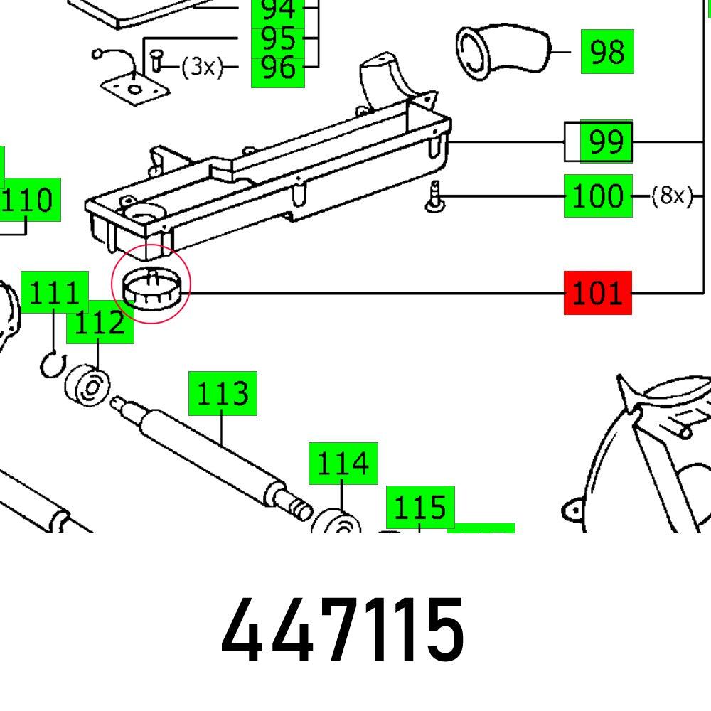 Adjusting Wheel Cs 70 Eb - Livestainable.co.za