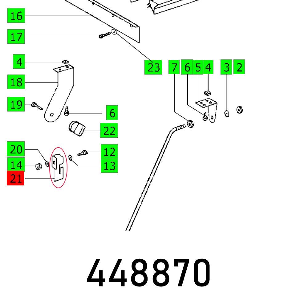 Support Plate Cs 70 Vl Left - Livestainable.co.za