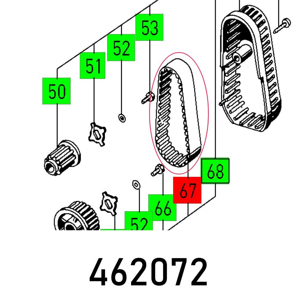 Toothed Belt T 5,0 5 Mrx19 - Livestainable.co.za