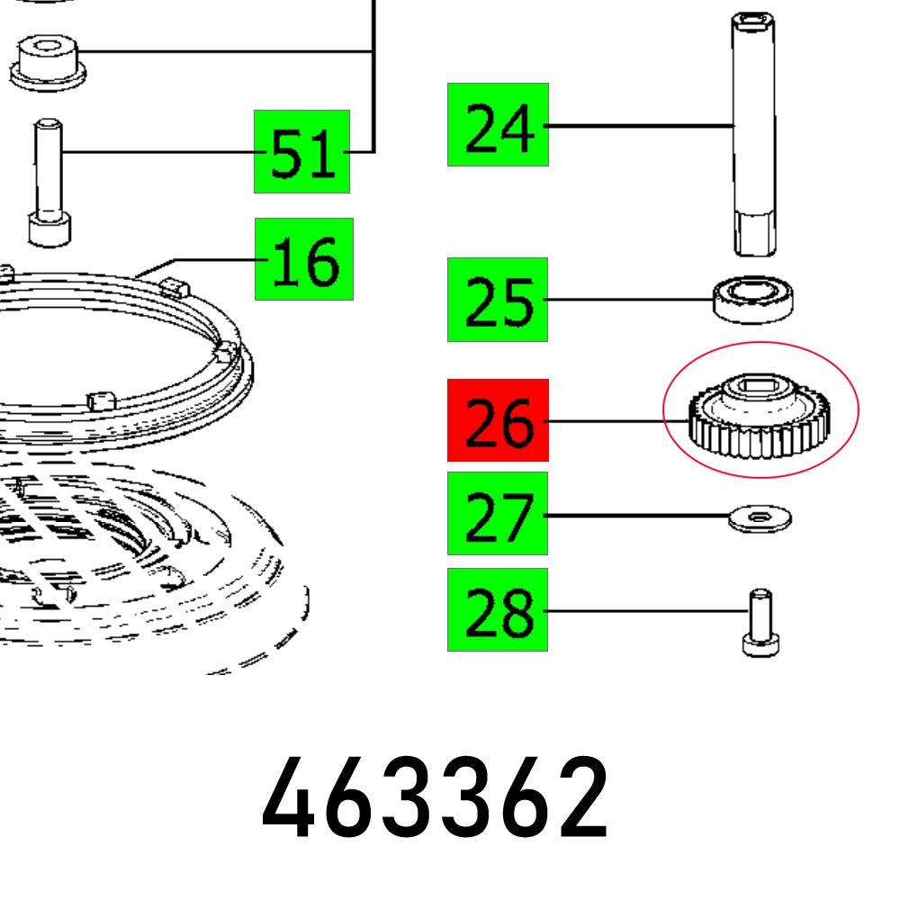 Gearwheel Ro 125 Eq - Livestainable.co.za