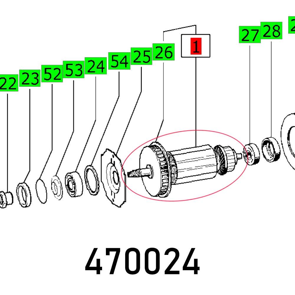 Armature (240 V) Pollux 180 E 317.675 230 V - Livestainable.co.za