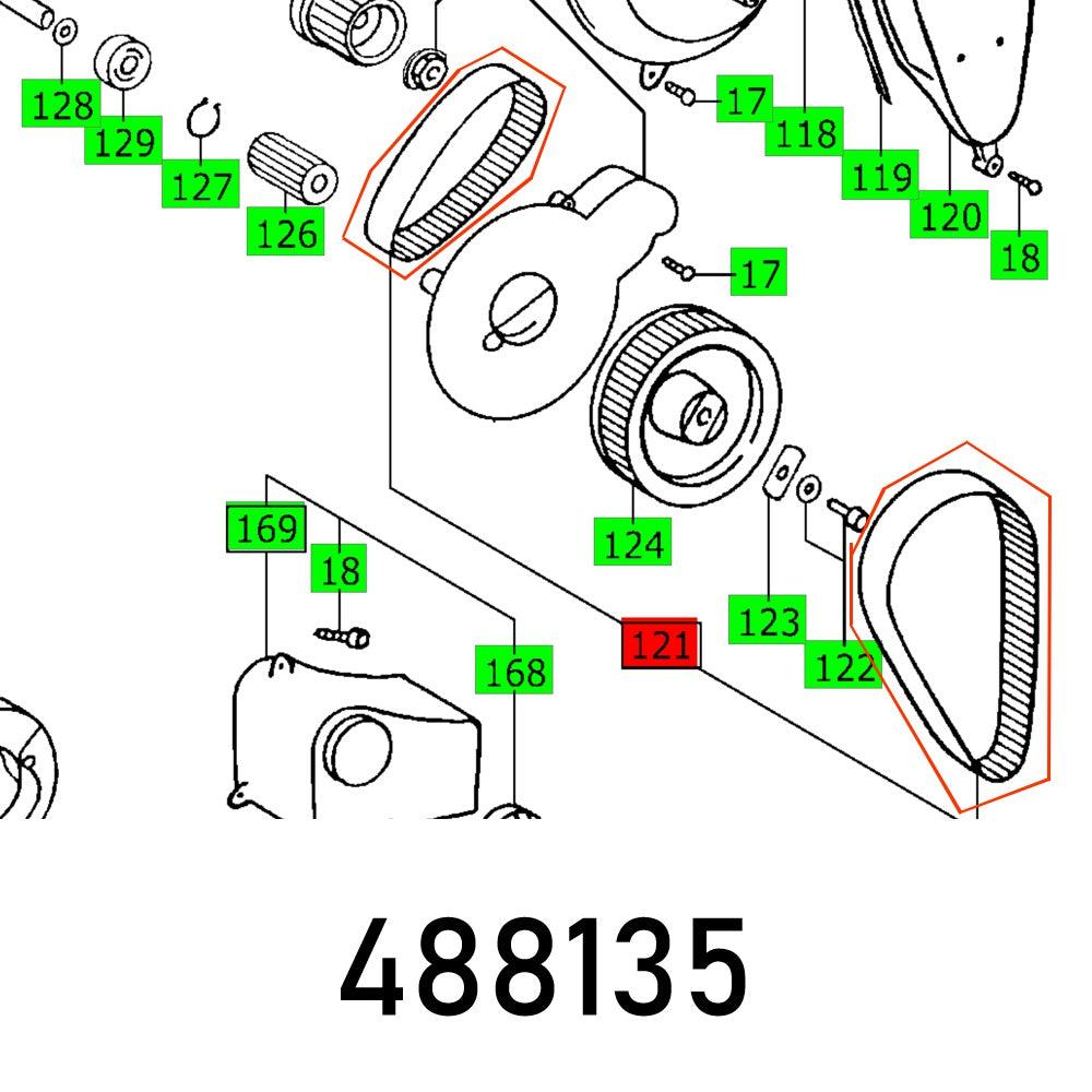 Cog Belt Cs 70 Eb - Livestainable.co.za