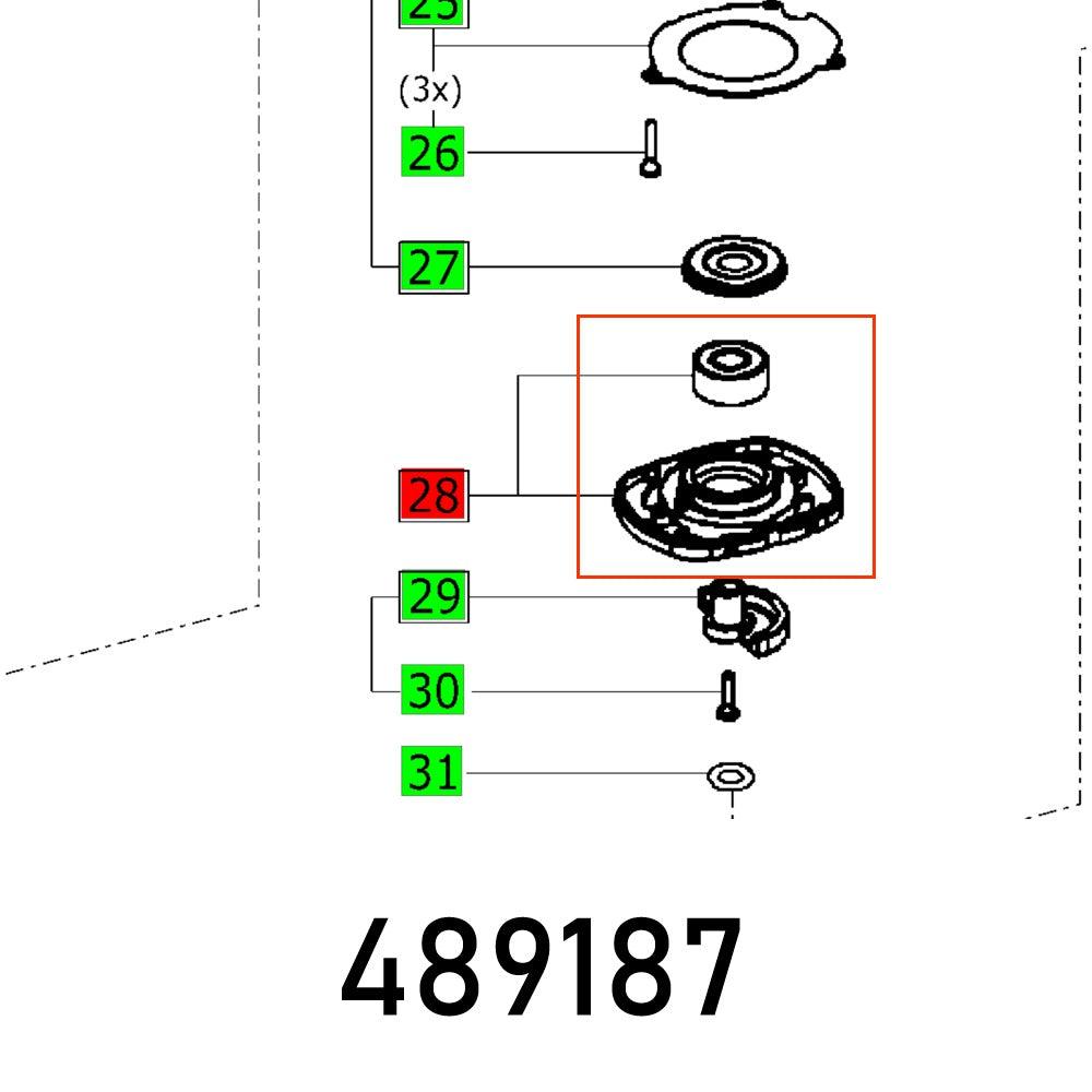 Base Plate Comp Rs 400 Upper Part Et Bg - Livestainable.co.za