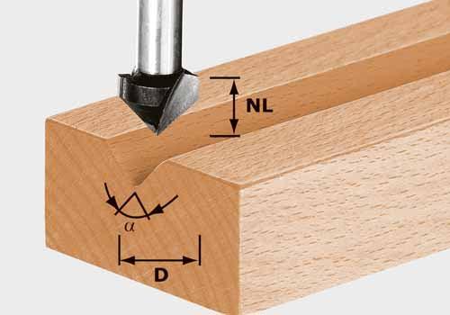 Cutter V Groo Hw D14 7 90 Grad - Livestainable.co.za