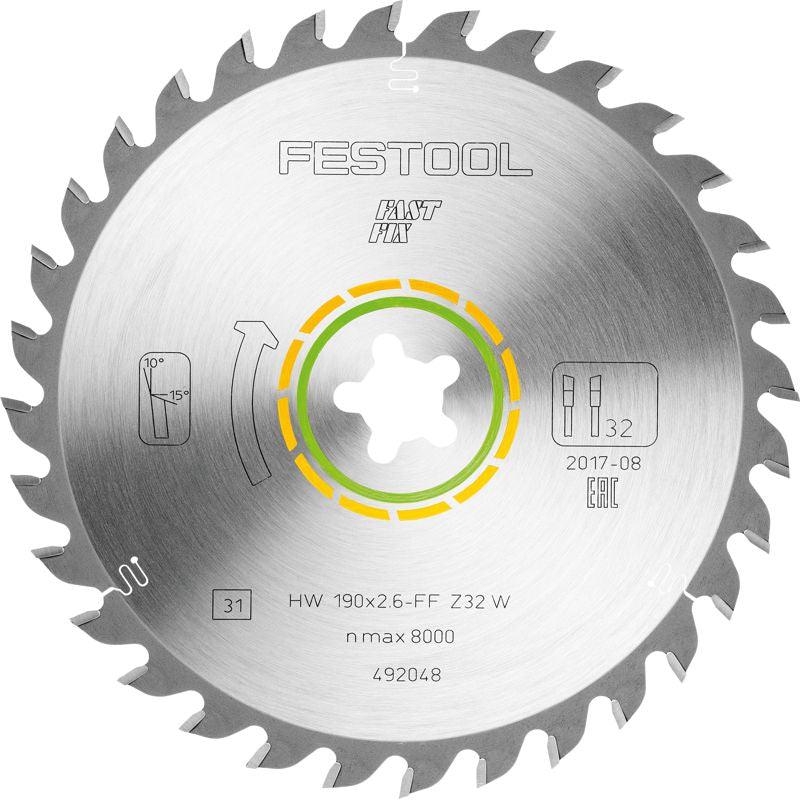 Saw Blade Hw 190 X2,6 Ff W32 - Livestainable.co.za