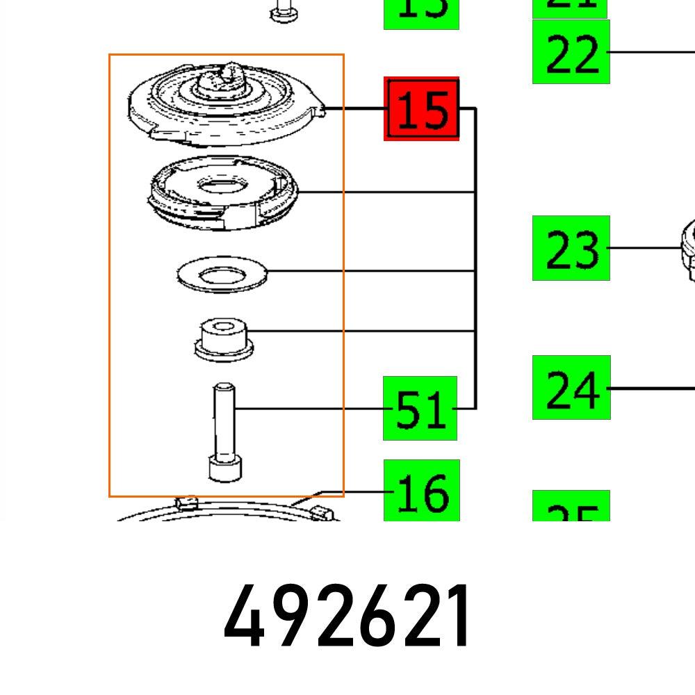 Bearing Flange Ro 125 - Livestainable.co.za