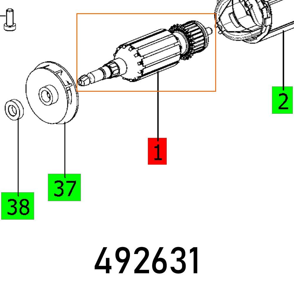 Armature Ro 125 230 V Et Bg - Livestainable.co.za