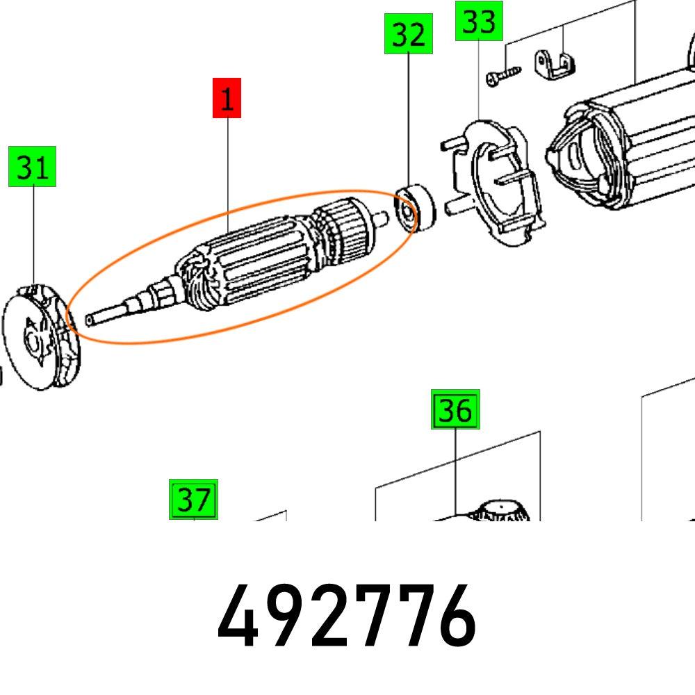 Armature Compl. Tx93 E 230 V Et Bg - Livestainable.co.za