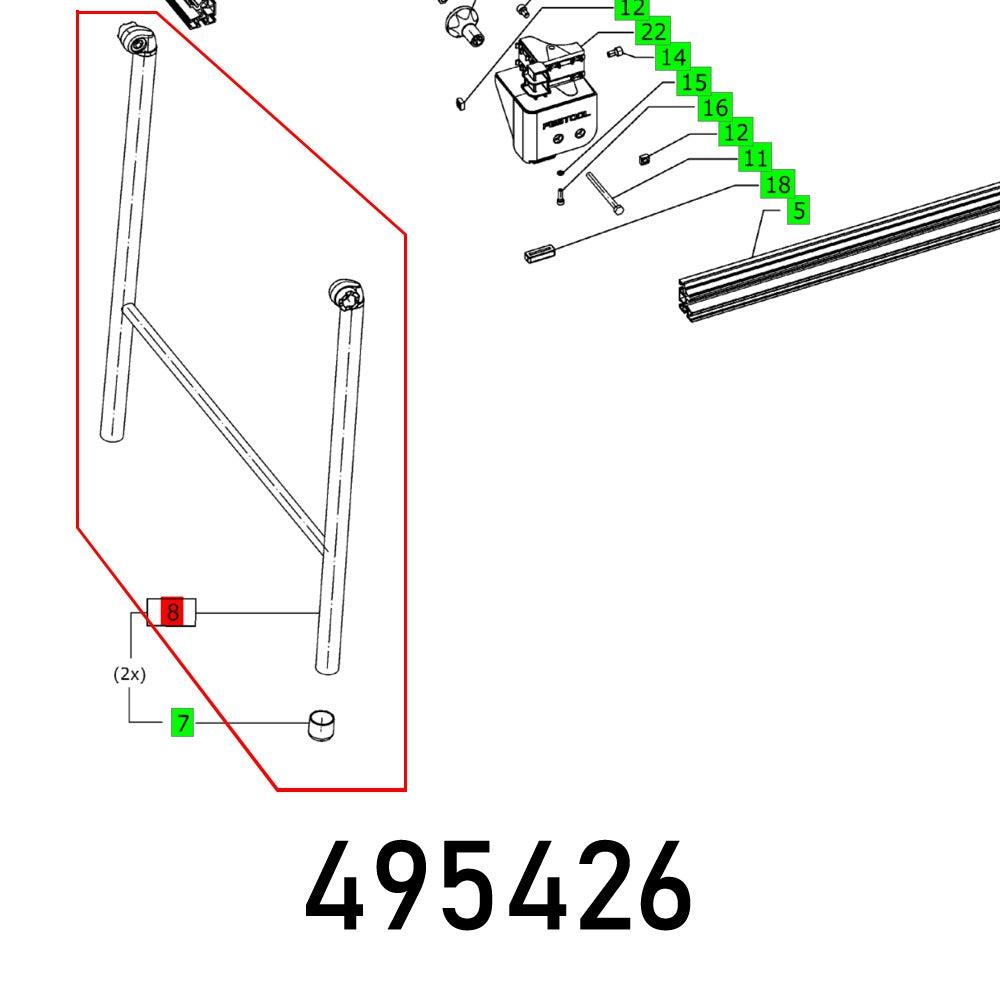 Foldaway Leg Mft Kapex Hinten Kompl. - Livestainable.co.za