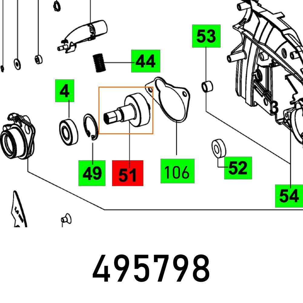 Gear Shaft Ts 55 Ebq - Livestainable.co.za