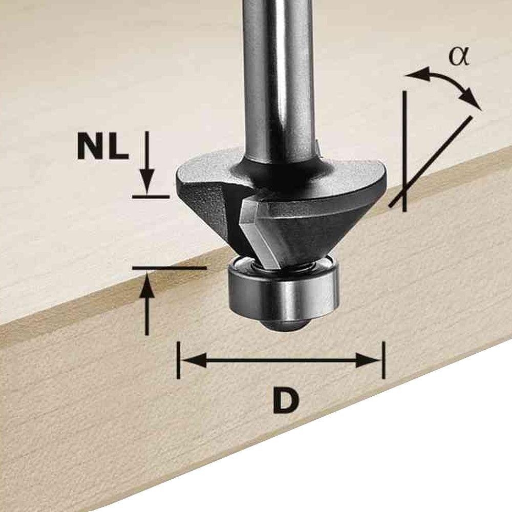 Chamfer Cutter S8 Hw 45° D26 Kl Ofk - Livestainable.co.za