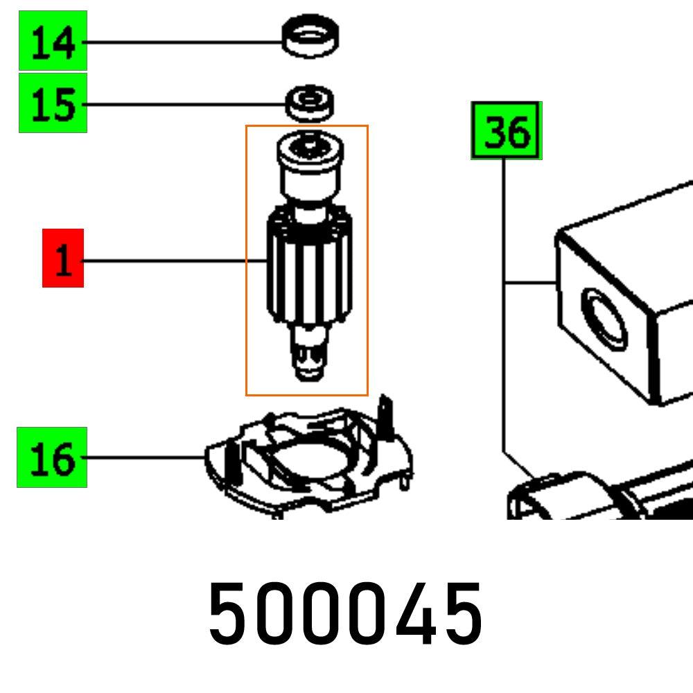 Armature Es150 5 E 230 240 V Et Bg - Livestainable.co.za