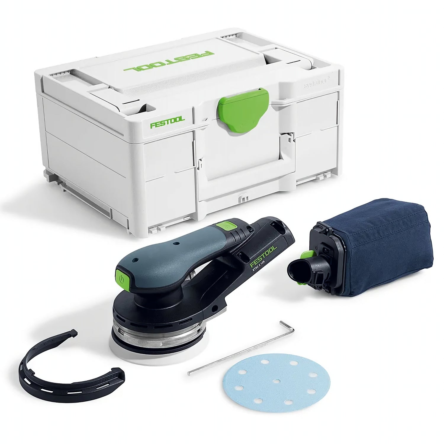 Festool Cordless Essentric Sander Etsc 2 125 Basic