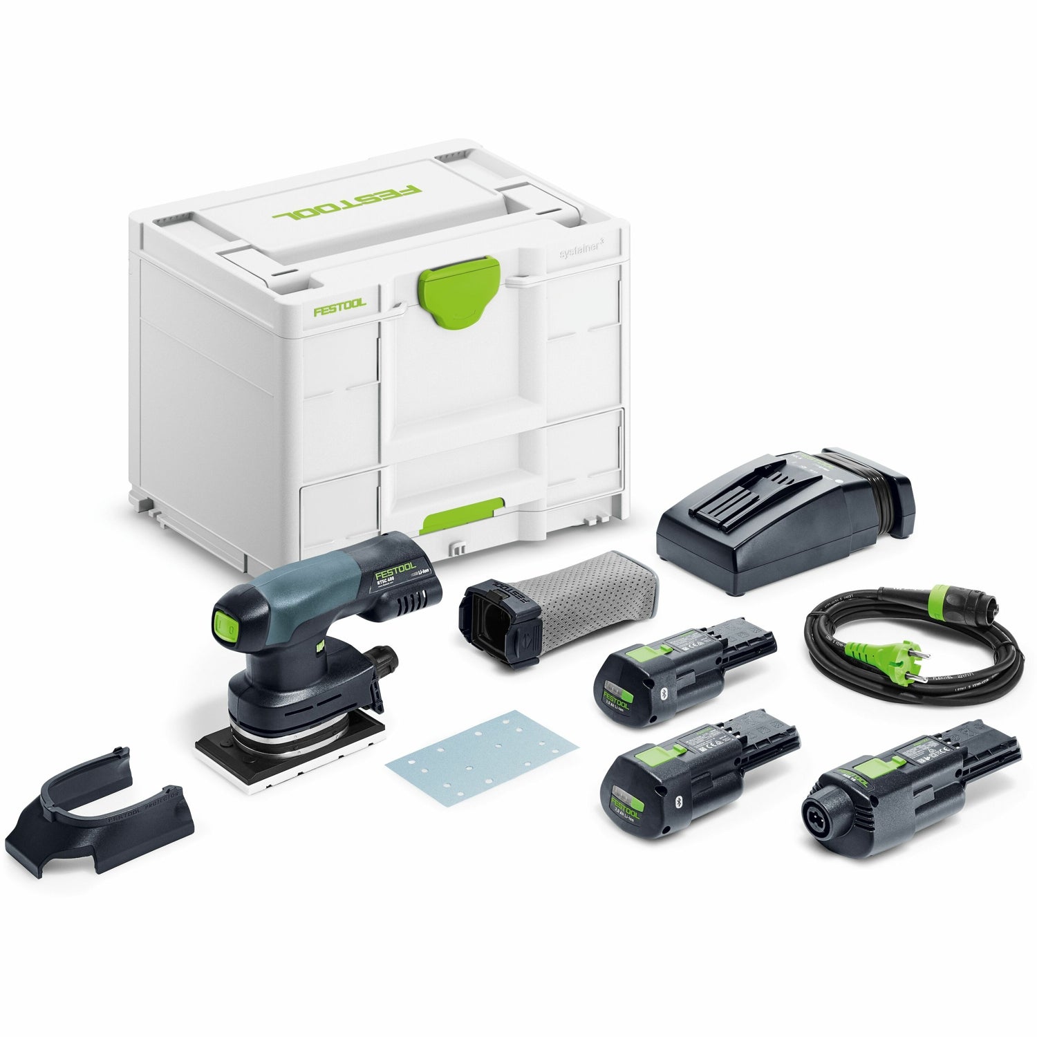 Festool Cordless Orbital Sander Rtsc 400 3.0 I Set