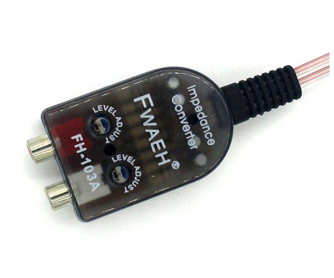 Car Audio Impedance Converter Rca Fh 103 A - Livestainable.co.za
