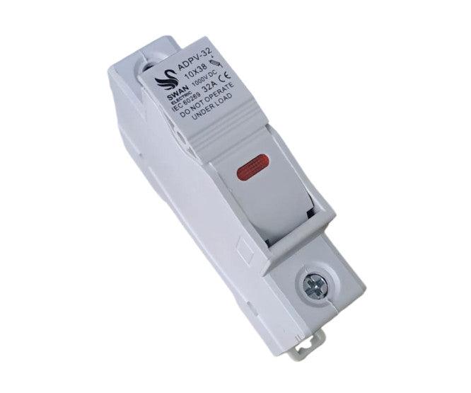 Fuse Holder 10x38 With Indicator 1000 V Dc Fh Adpv 32 I 1000 Vdc - Livestainable.co.za