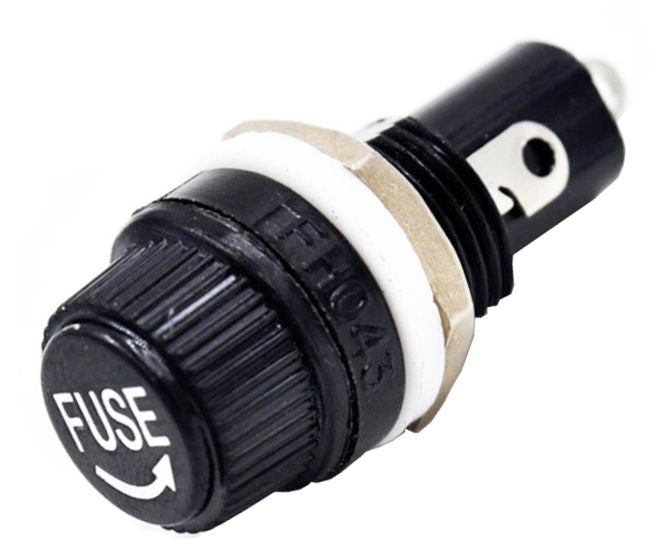 Keyed Fuse Holder Panel Mount 6x32mm Fh043 6x32