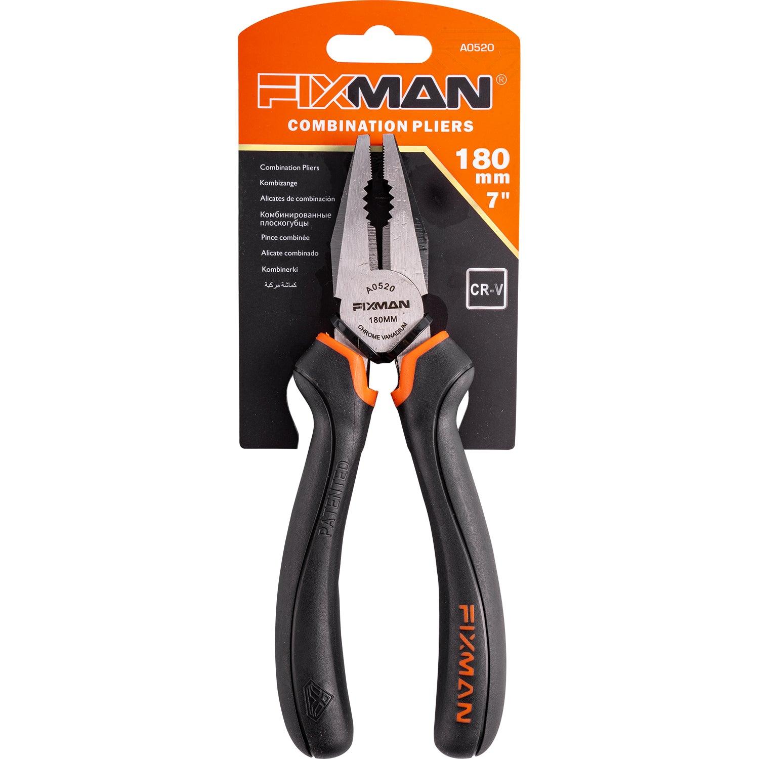 Fxman Industrial Combination Pliers 7'/187 Mm - Livestainable.co.za