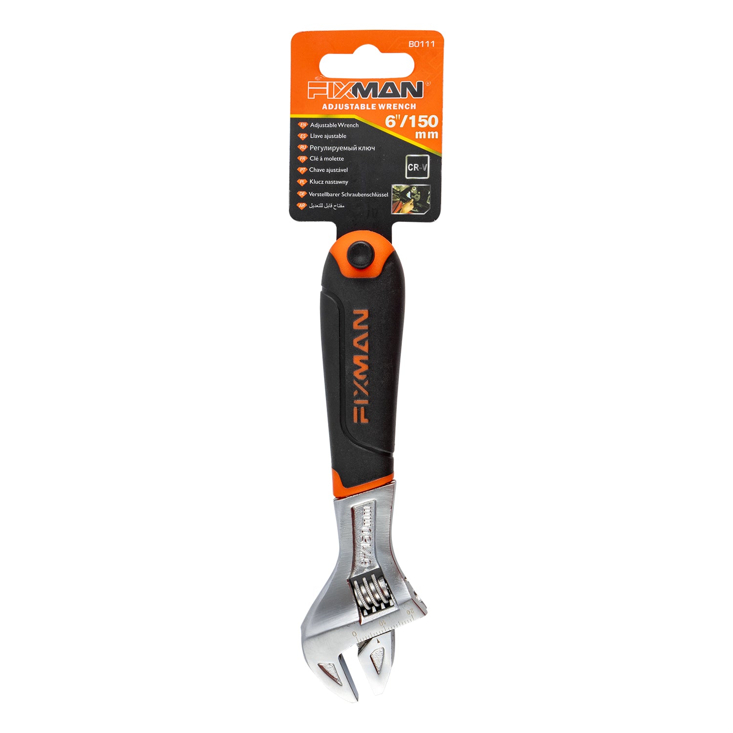 Fixman Adjustable Wrench 6' 0 19.5 Mm - Livestainable.co.za