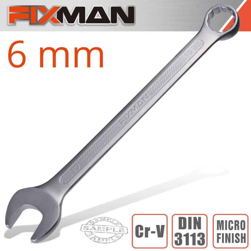 Fixman Combination Spanner 6 Mmx110 Mm - Livestainable.co.za