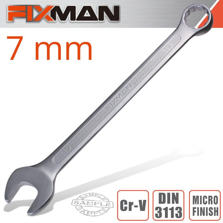 Fixman Combination Spanner 7 Mmx120 Mm - Livestainable.co.za