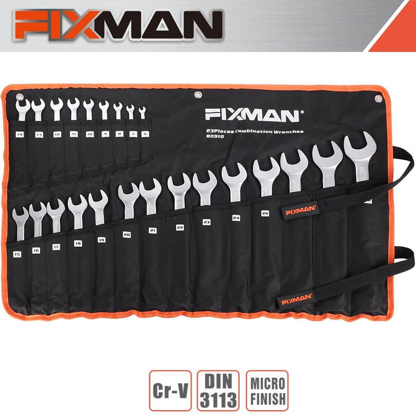 Fixman 23 Pcs Combination Spanner Set 6 Mm 32 Mm - Livestainable.co.za