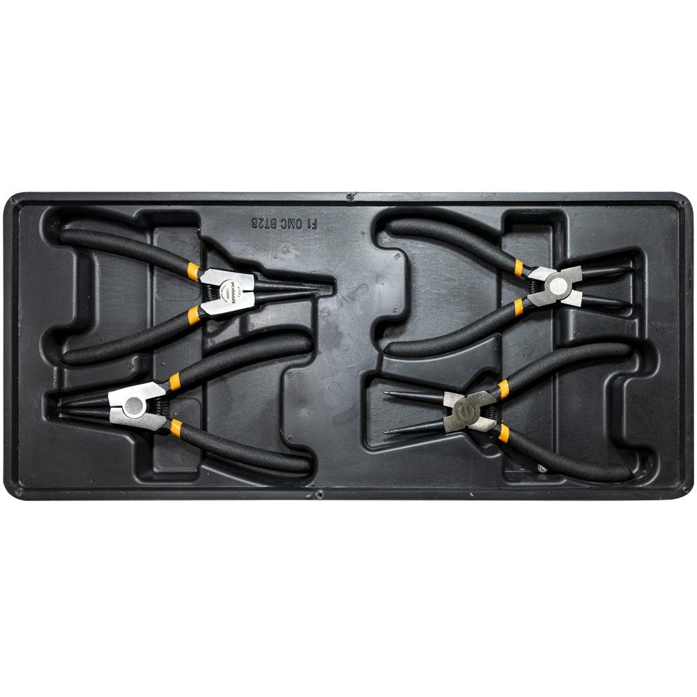 Fixman Tray 4 Piece 6' Internal And External Circlip Pliers - Livestainable.co.za