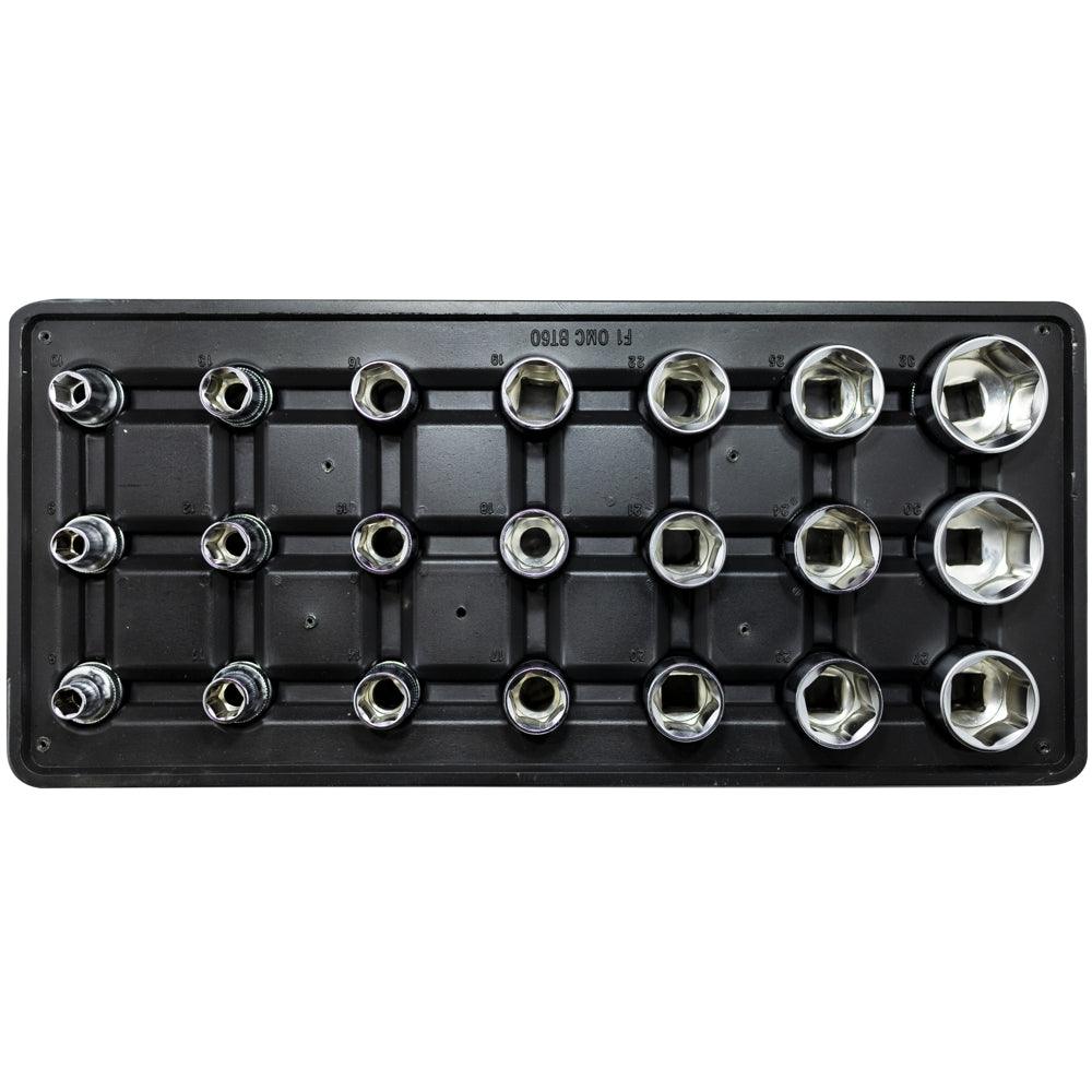 Fixman Tray 21 Piece 1/2' Drive Sockets - Livestainable.co.za