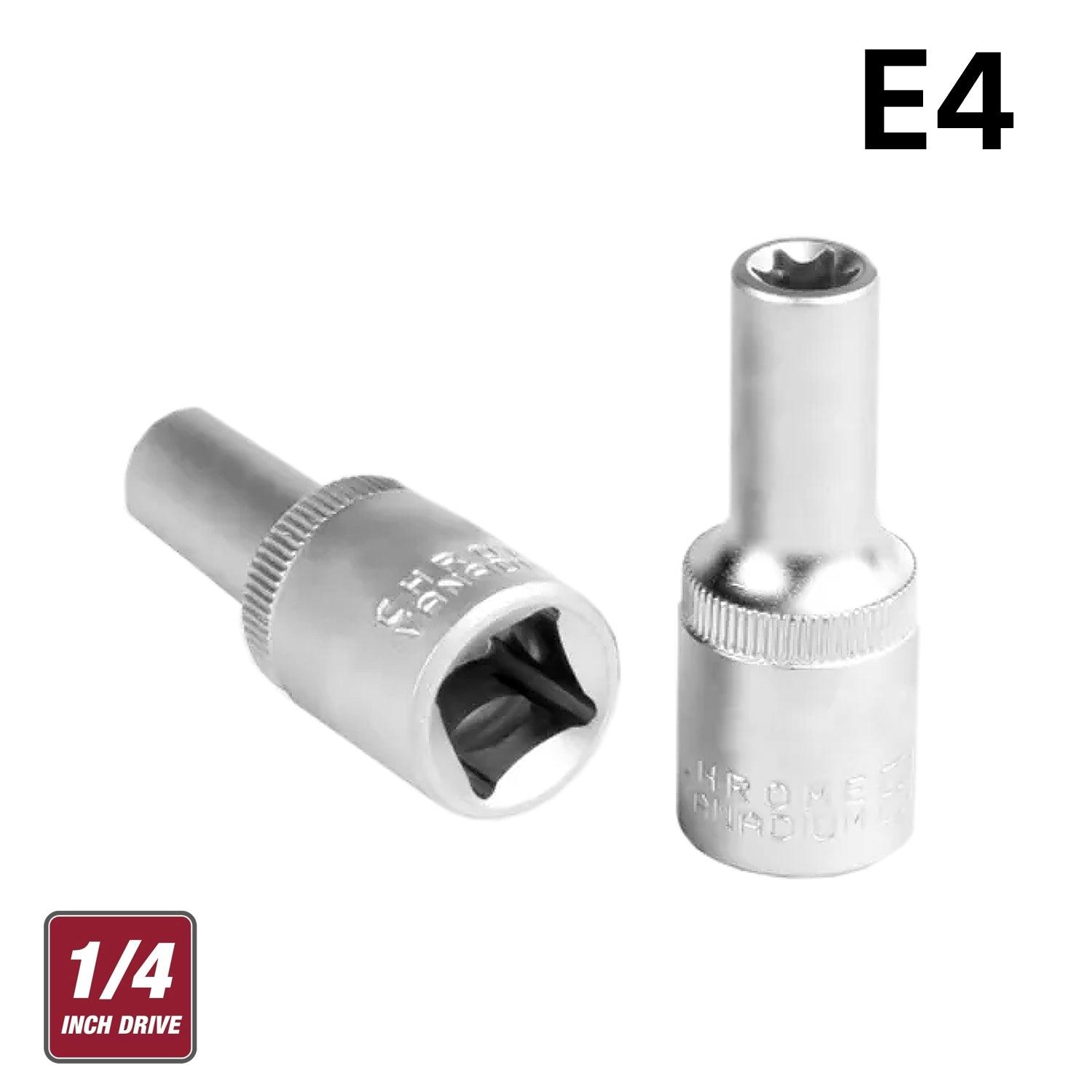 Fixman 1/4' Drive E Deep Socket E4 - Livestainable.co.za