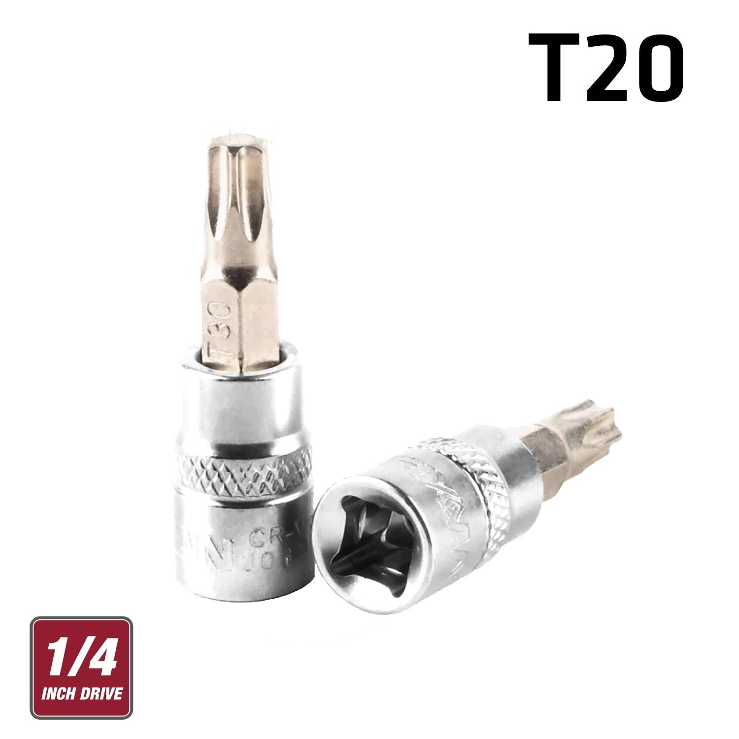 Fixman 1/4' Dr.Bit Socket Torx T20 - Livestainable.co.za