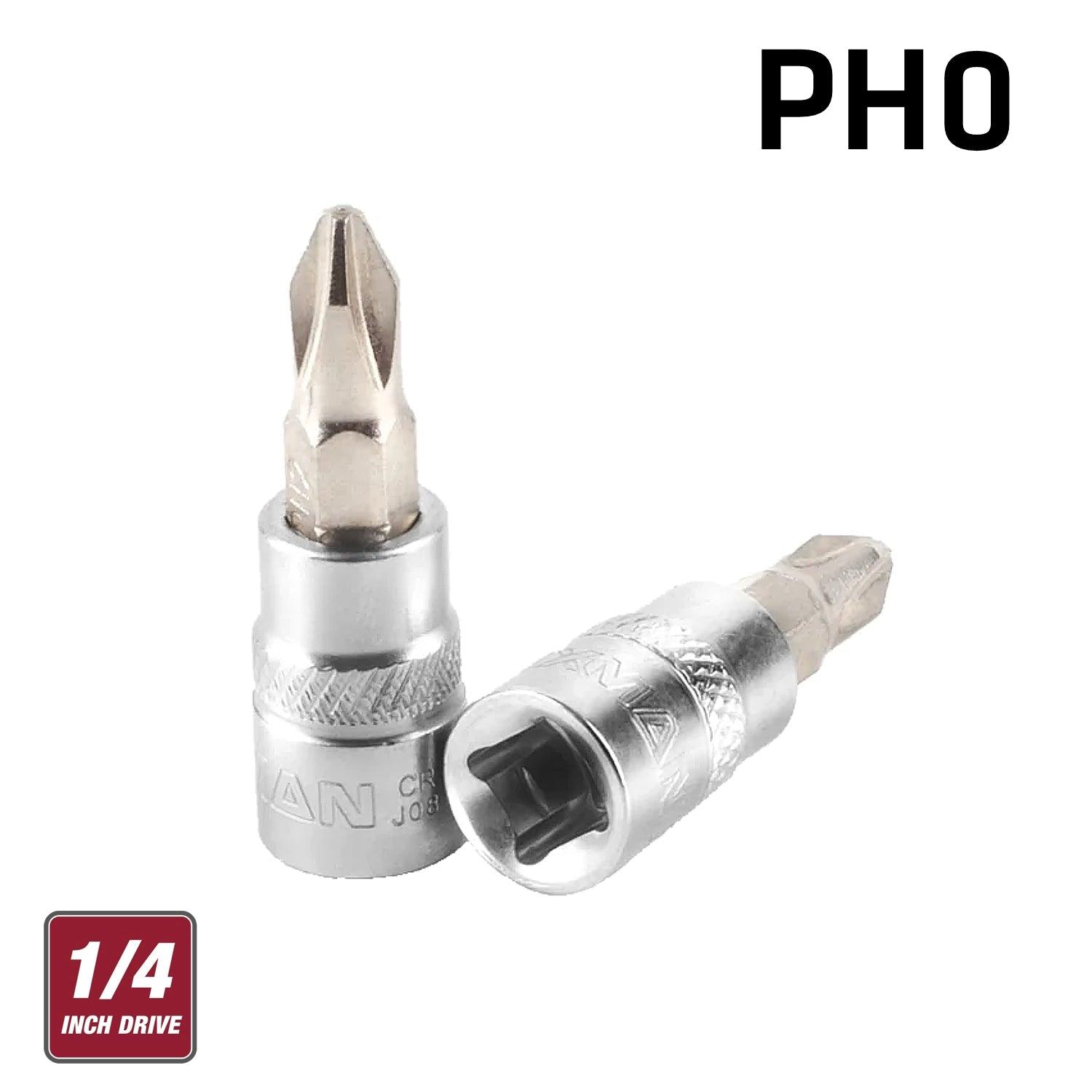 Fixman 1/4' Dr.Bit Socket Ph0 Phillips Screwdriver Bit - Livestainable.co.za