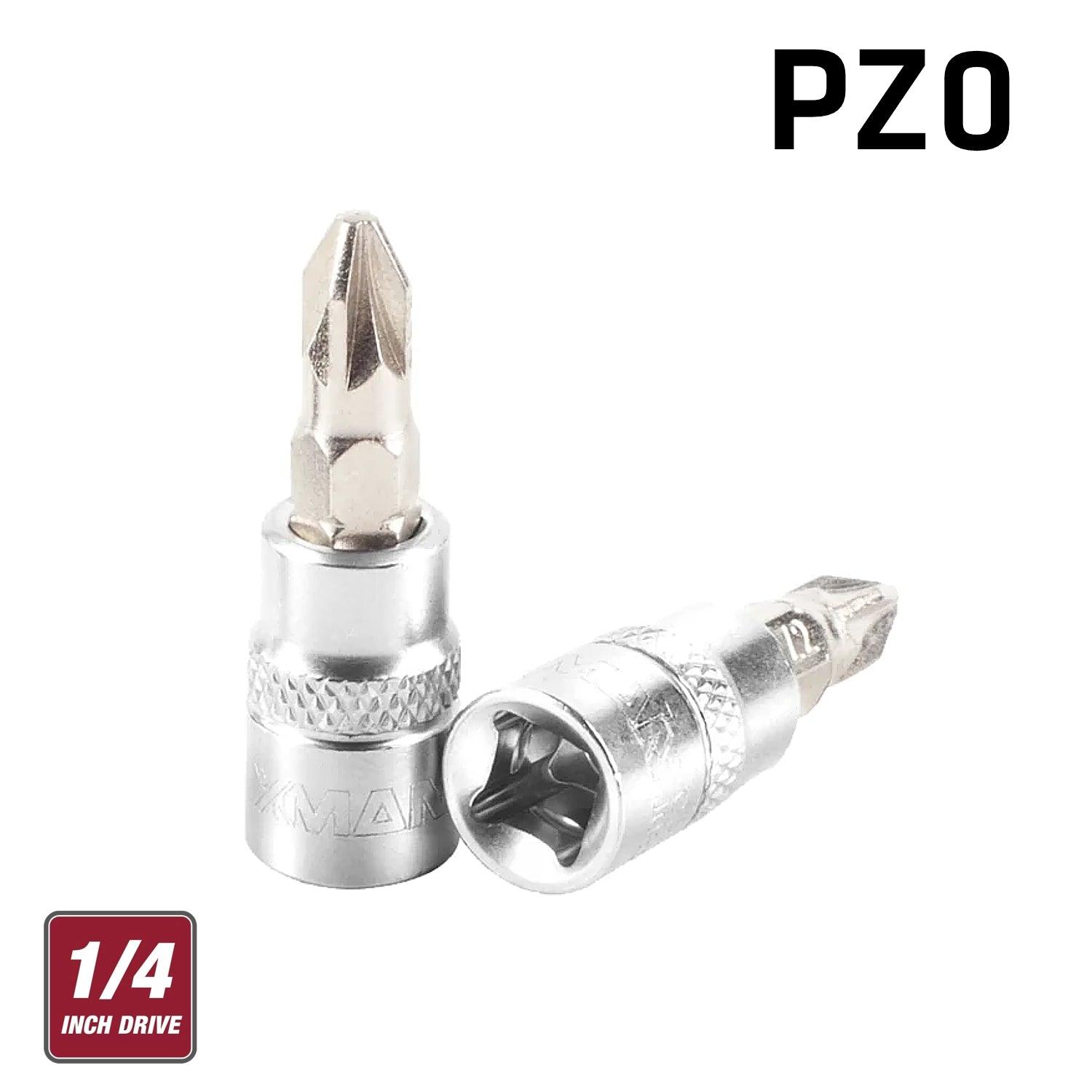 Fixman 1/4' Dr.Bit Socket Pz0 Pozi Screwdriver Bit - Livestainable.co.za