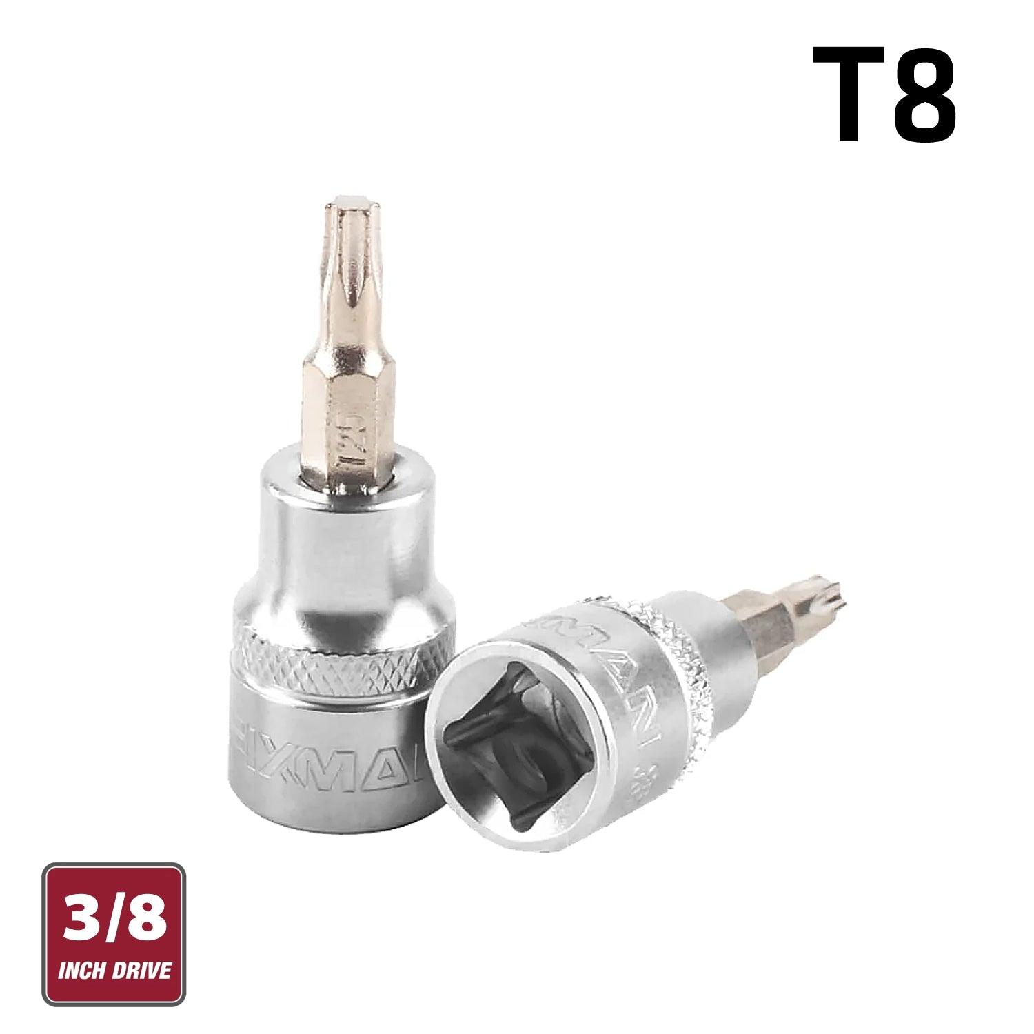 Fixman 3/8' Dr.Bit Socket T8 Torx - Livestainable.co.za