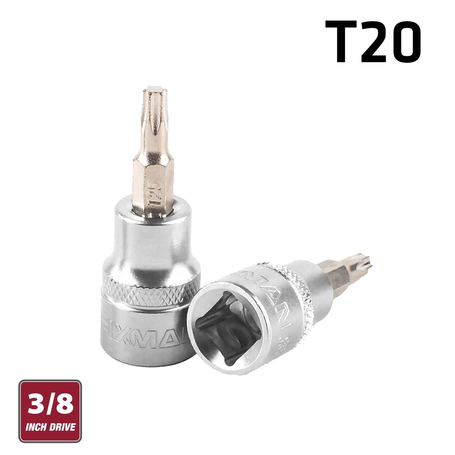 Fixman 3/8' Dr.Bit Socket T20 Torx - Livestainable.co.za