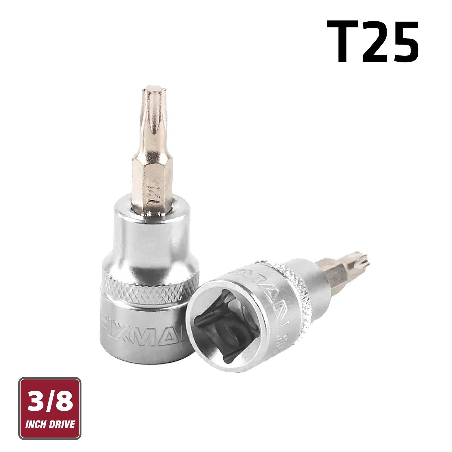 Fixman 3/8' Dr.Bit Socket T25 Torx - Livestainable.co.za