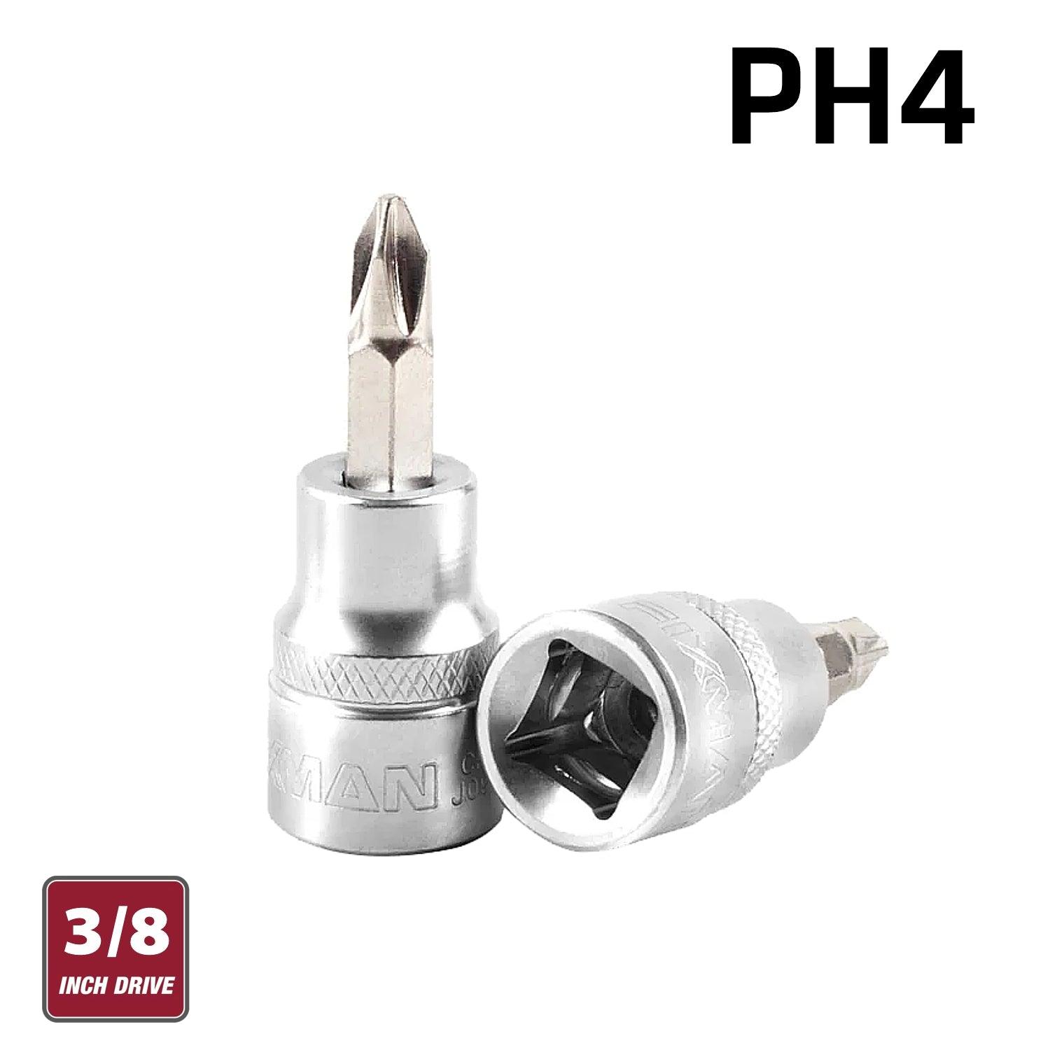 Fixman 3/8' Dr.Bit Socket Ph4 Phillips Screwdriver Bit - Livestainable.co.za