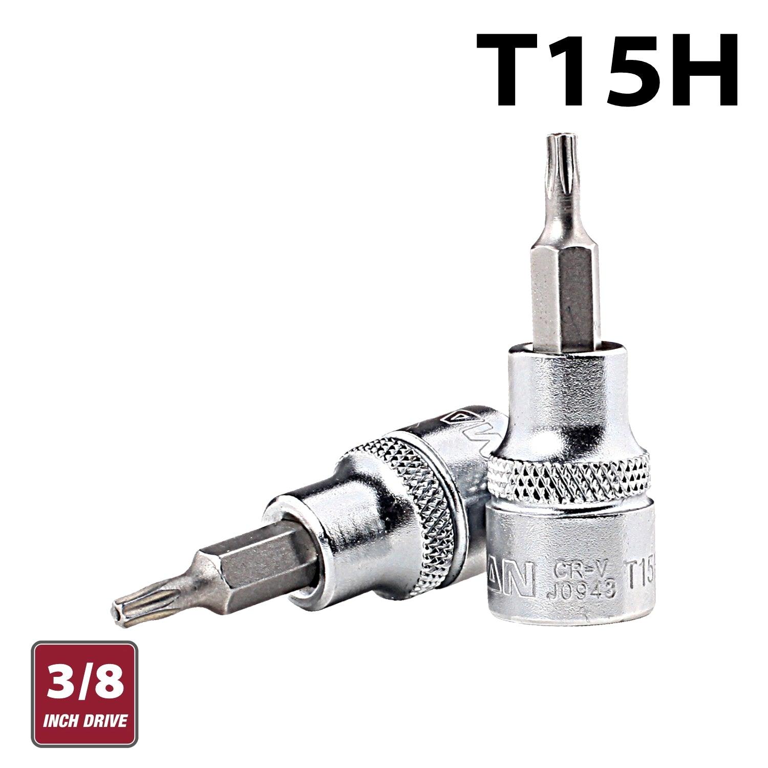 Fixman 3/8' Dr.Bit Socket T15 H Torx Security - Livestainable.co.za