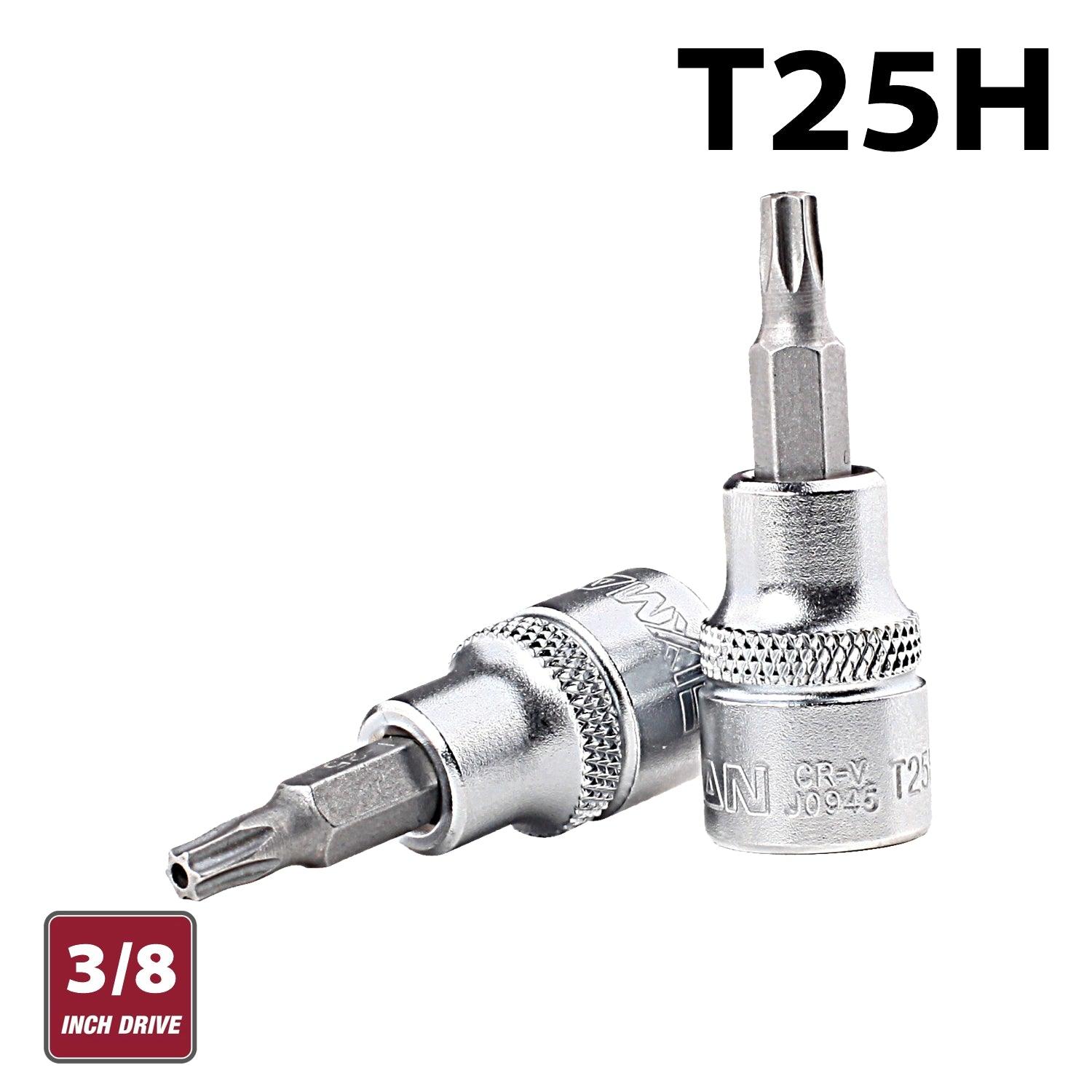 Fixman 3/8' Dr.Bit Socket T25 H Torx Security - Livestainable.co.za