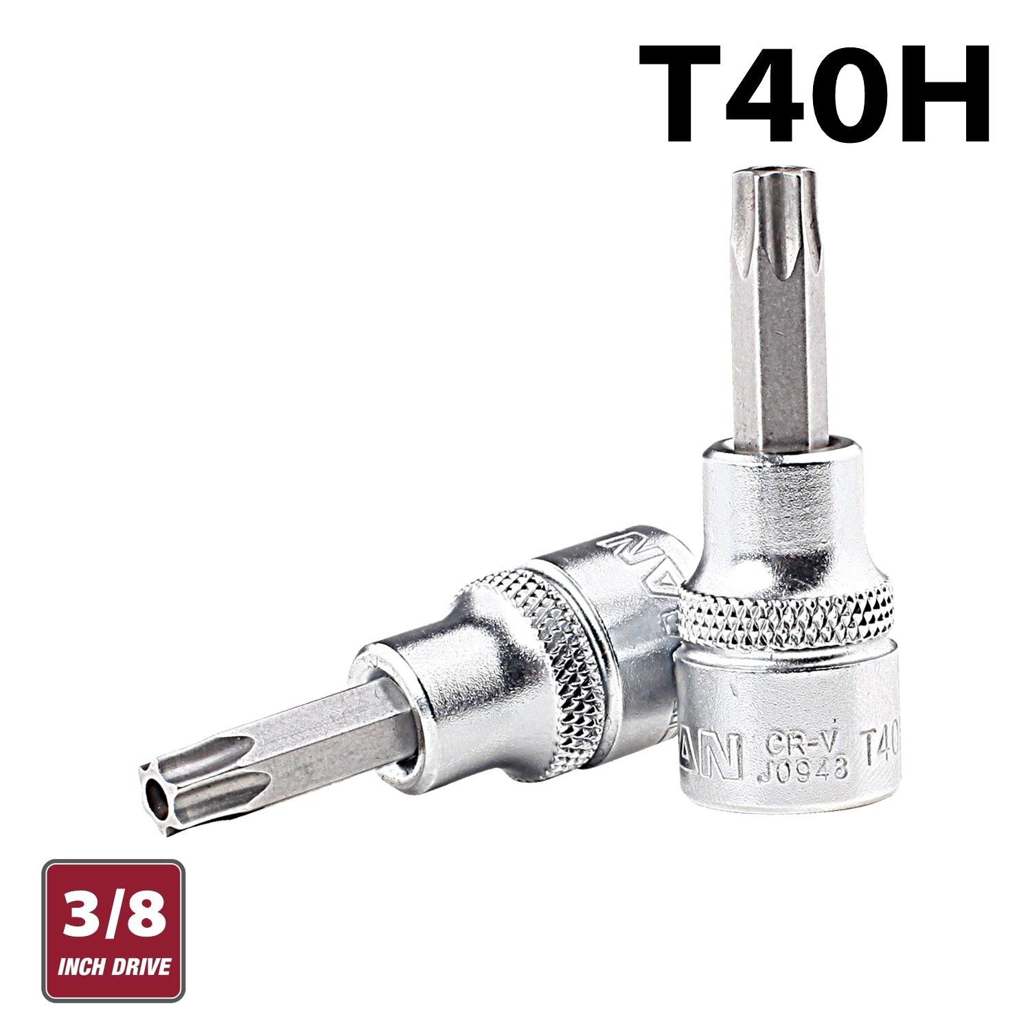 Fixman 3/8' Dr.Bit Socket T40 H Torx Security - Livestainable.co.za