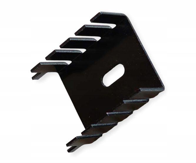 Stamped Heatsink To220 Vertical 20 K/W Black Fk222 Sa 220 - Livestainable.co.za