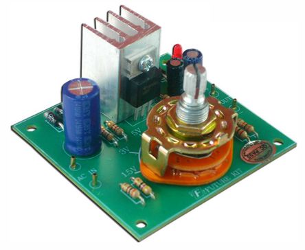 Selectable Psu Kit 1.5 V, 3 V, 5 V, 6 V, 9 V, 12 V 1 A Fk815