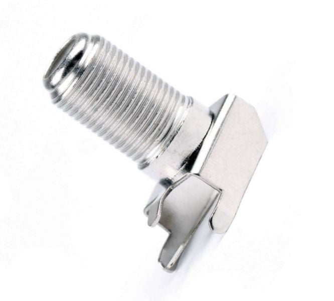 Right Angled F Type Socket Pcb Mount Fkew 001