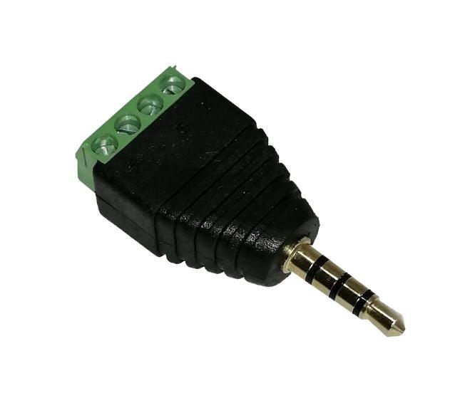 Stereo+ 4 P 3.5 Mm Jack Breakout Adaptor Fl 20 - Livestainable.co.za