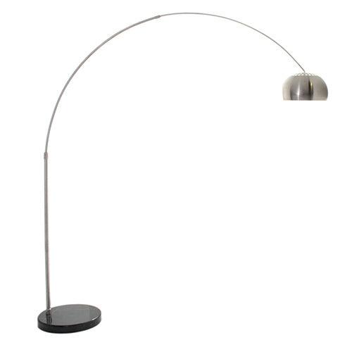 Curva Adjustable Floor Light 445mm S/Chrome - Livestainable.co.za