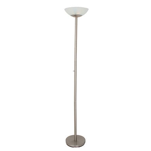 Up Floor Light 320mm Satin Chrome - Livestainable.co.za