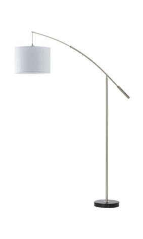 Nadina Floor Light 380mm Satin Chrome - Livestainable.co.za