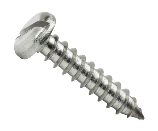 Screw Self Tapper 3.5x13mm Flat Slot Pan Head Din7971