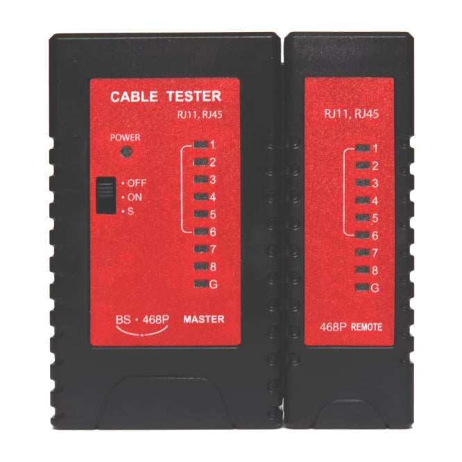 Multifunctional Network Tester Rj11 Rj45 Bs 468 P