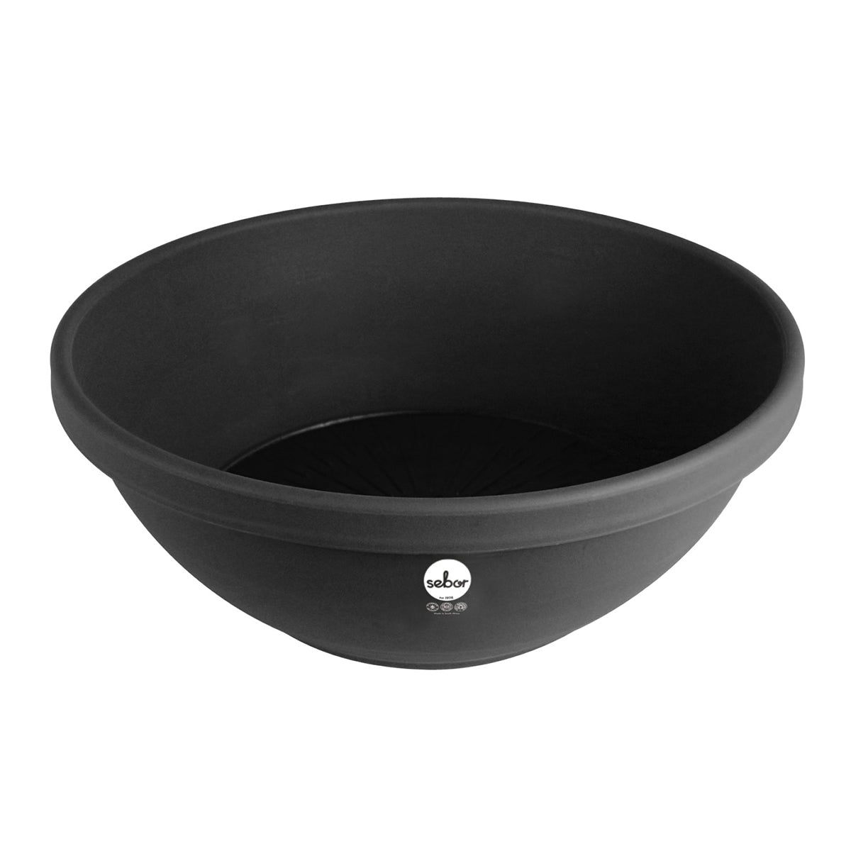 Sebor Solar Dish 25 Cm Charcoal